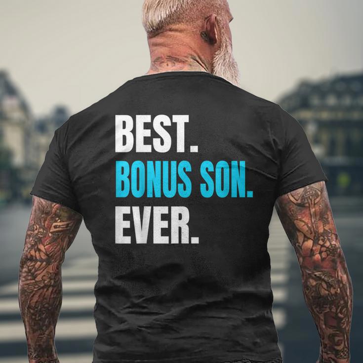 Best Bonus Son Ever T-Shirt mit Rückendruck Geschenke für alte Männer