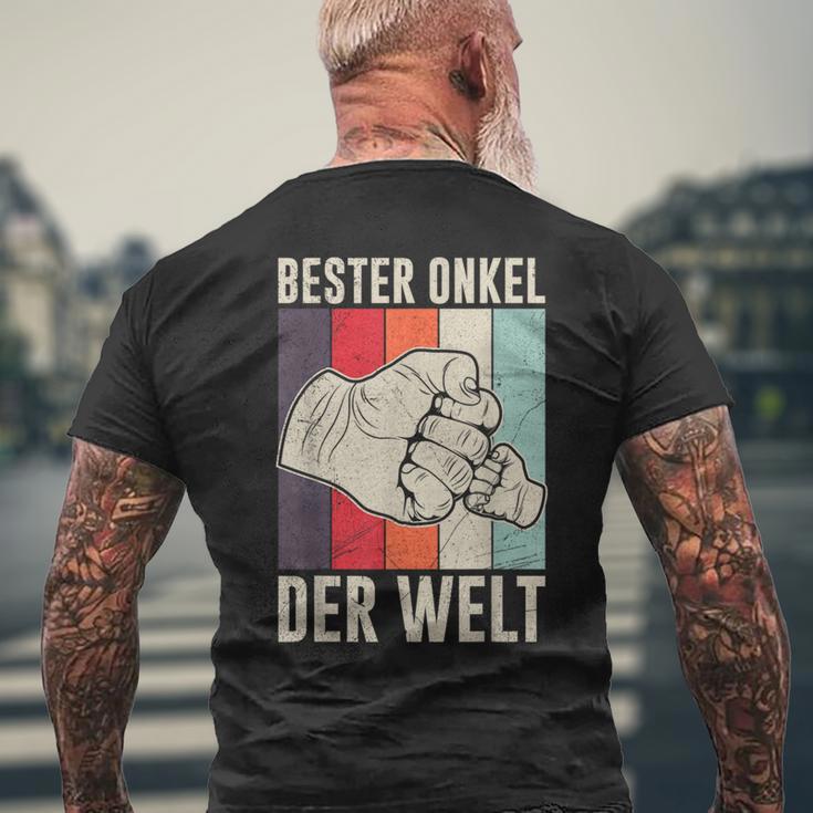 With Bester Onkel Der Welt T-Shirt mit Rückendruck Geschenke für alte Männer