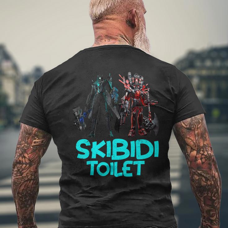 Birthday Boy For Children Adults Lovers Skibidi Toilet T-Shirt mit Rückendruck Geschenke für alte Männer