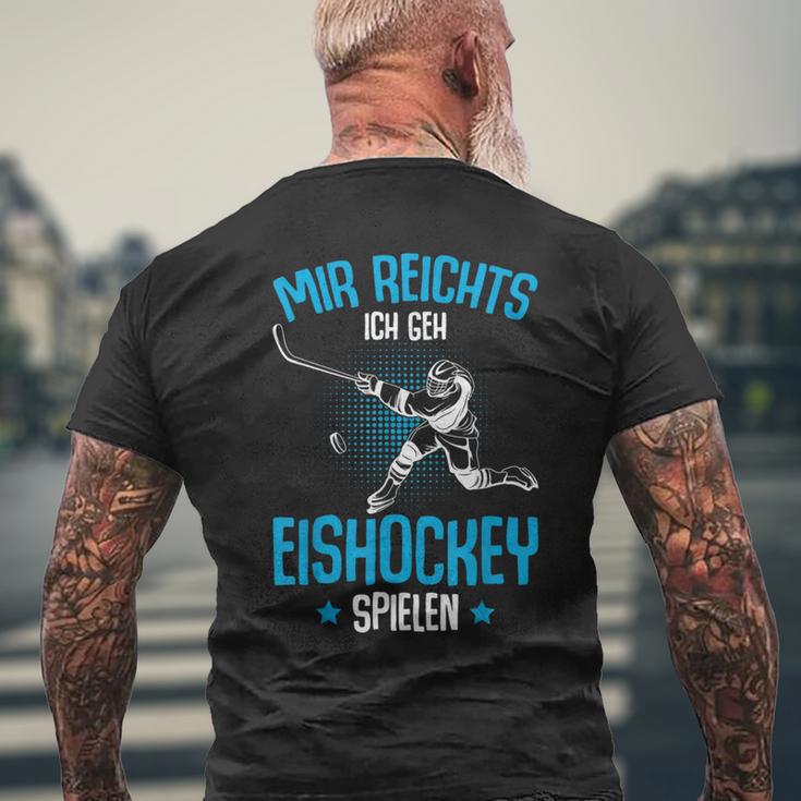 Boys' Mir Reichts Ich Geh Eishockey Spiel T-Shirt mit Rückendruck Geschenke für alte Männer