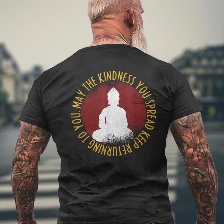 Buddhist Zen Buddhism S T-Shirt mit Rückendruck Geschenke für alte Männer