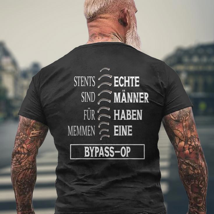 Bypass Surgical Saying Genuesungen Man Scar Heart Operation T-Shirt mit Rückendruck Geschenke für alte Männer