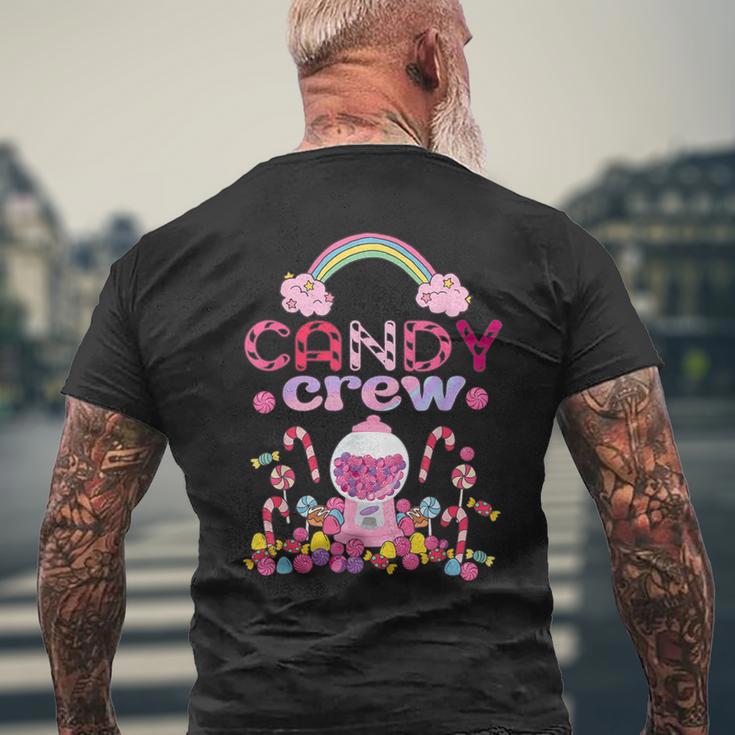 Candy Crew Party Costume Decorations Sweetie Candy Squad T-Shirt mit Rückendruck Geschenke für alte Männer