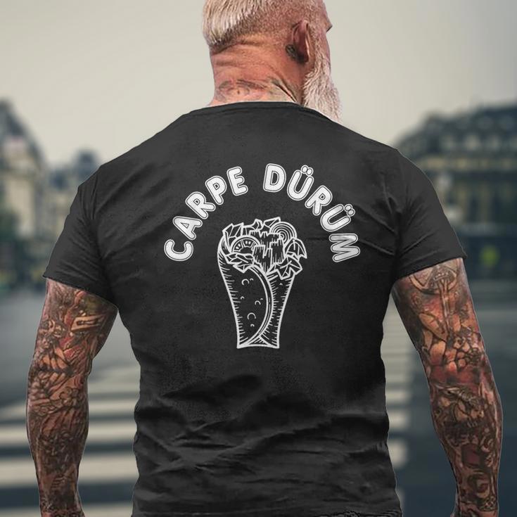 Carpe Dürüm Doner Kebab Grill Doner Saying T-Shirt mit Rückendruck Geschenke für alte Männer