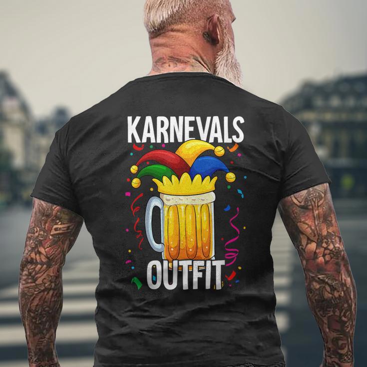 Cologne Carnival Fancy Dress Outfit T-Shirt mit Rückendruck Geschenke für alte Männer