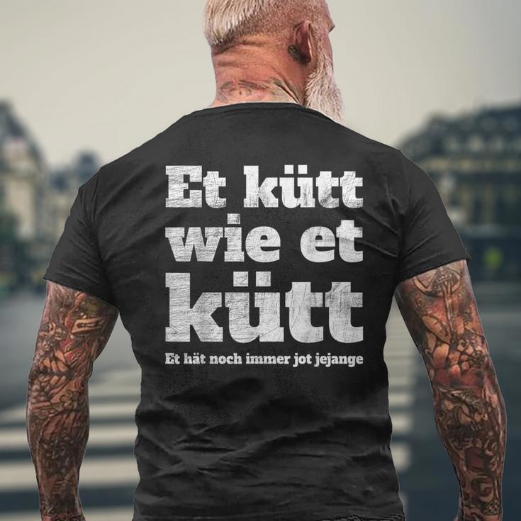 Cologne Et Kütt Wie Et Kütt Kölsch Fan Carnival In Cologne Cologne T-Shirt mit Rückendruck Geschenke für alte Männer