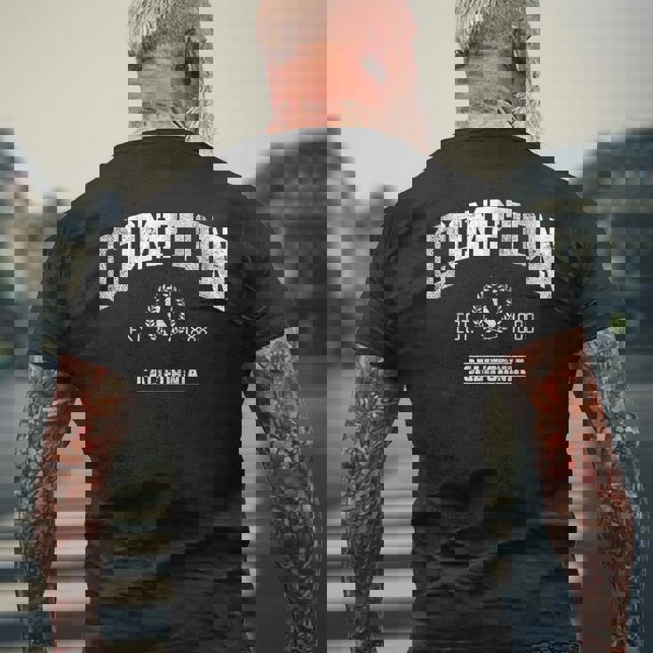 Compton Ca California T-shirt imprimé au dos Cadeaux pour les vieillards