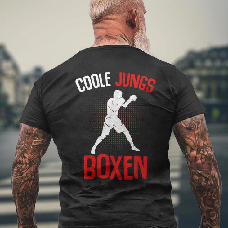 Cool Boys' Boxing Boxer Children's T-Shirt mit Rückendruck Geschenke für alte Männer