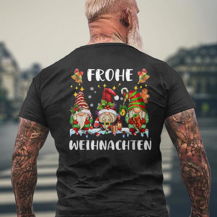 Drei Zwerge Passende Familie Frohe Weihnachten T-Shirt mit Rückendruck Geschenke für alte Männer