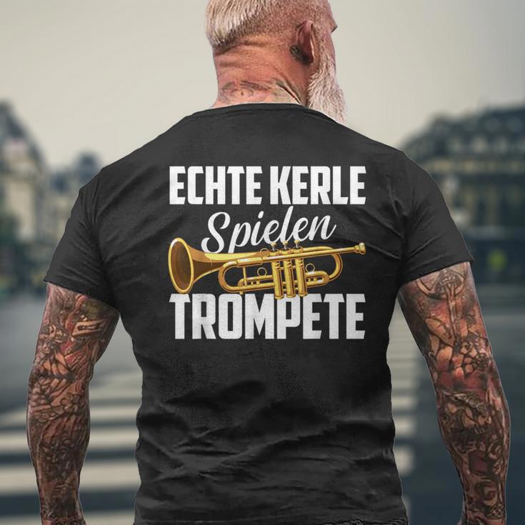 Echte Kerle Spiel Real Soccer Bunch T-Shirt mit Rückendruck Geschenke für alte Männer