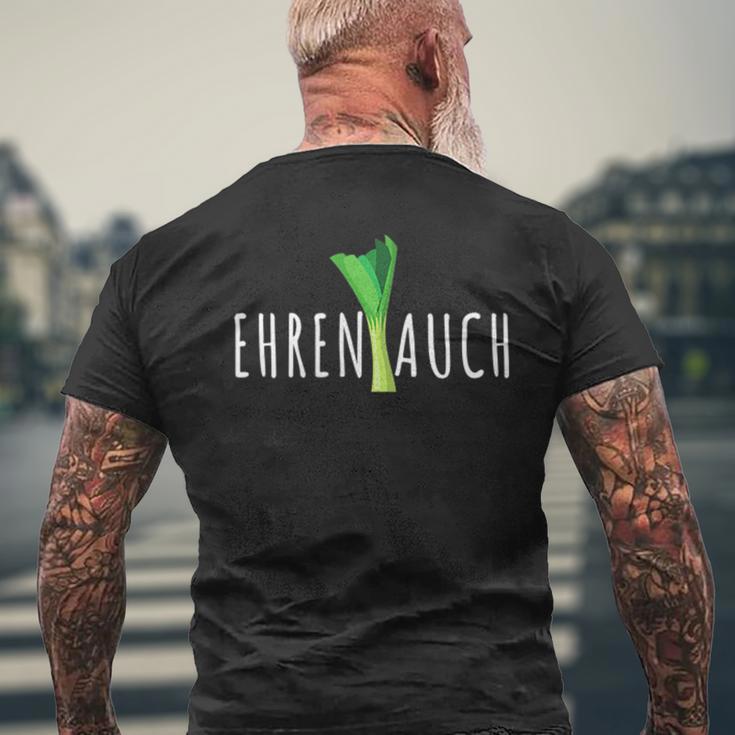 Ehrenlauch Fitness Bodybuilding Leek Biceps S T-Shirt mit Rückendruck Geschenke für alte Männer