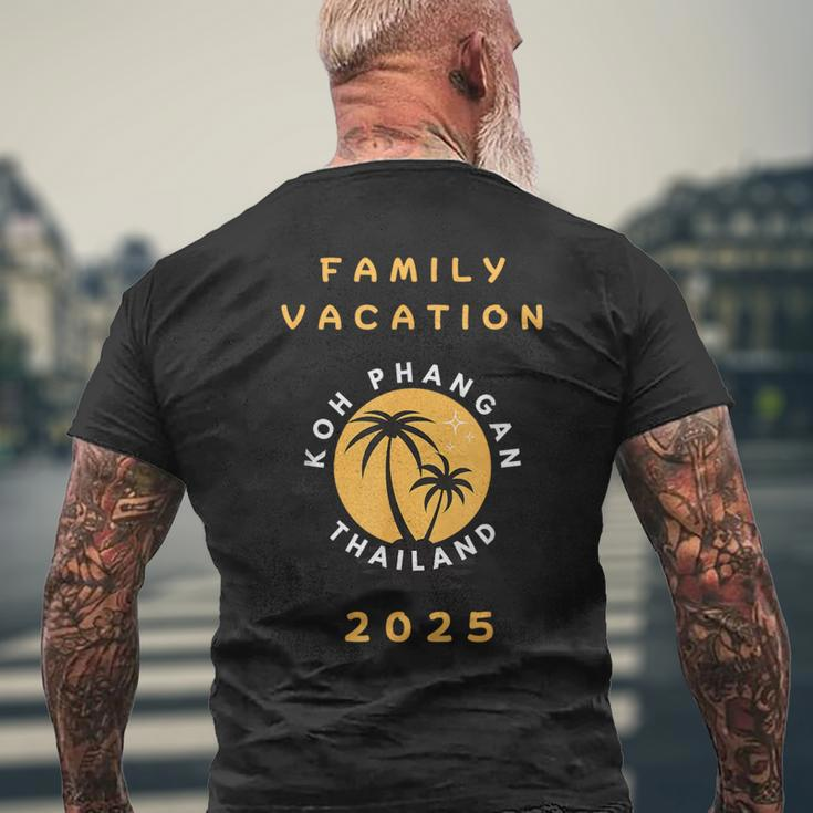 Familyacation 2025 Koh Phangan Thailand T-Shirt mit Rückendruck Geschenke für alte Männer