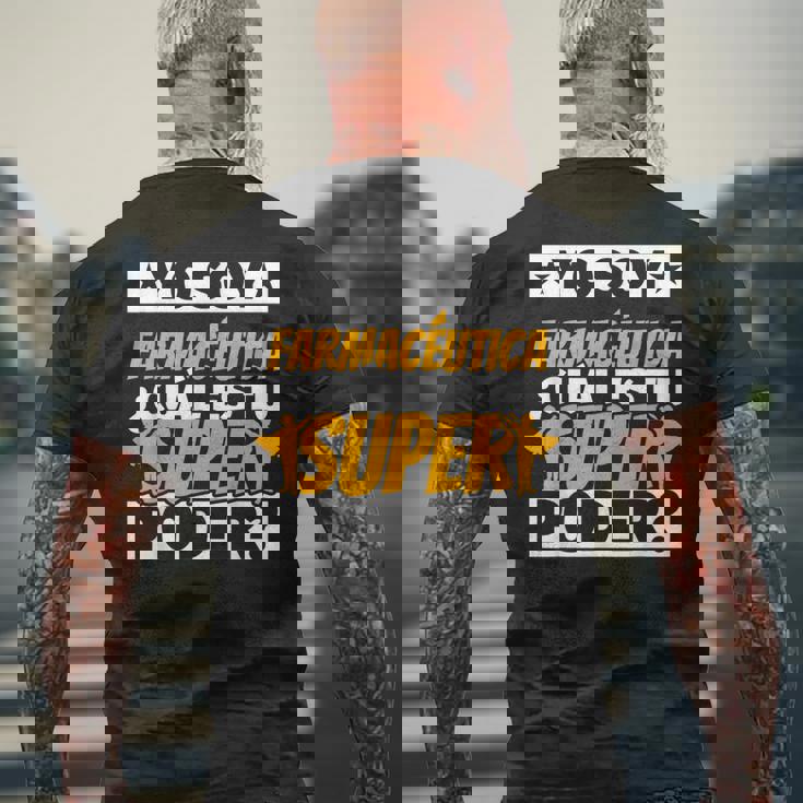 Farmacéutica Regalos Divertidos Camiseta Hombre Estampado Espalda Regalos para ancianos