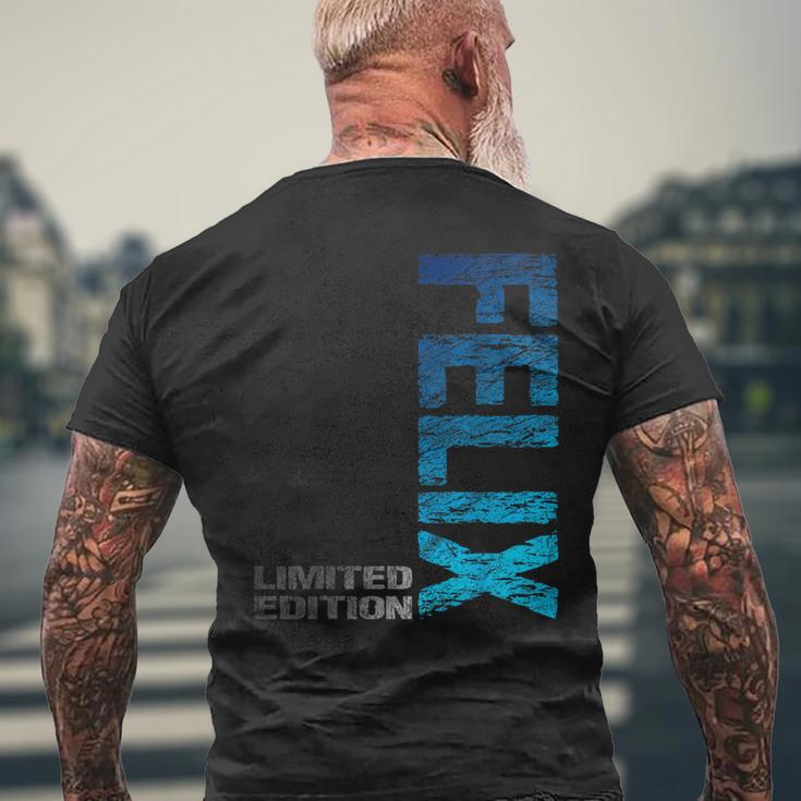 Felix Name First Name Boy Man Birthday T-Shirt mit Rückendruck Geschenke für alte Männer