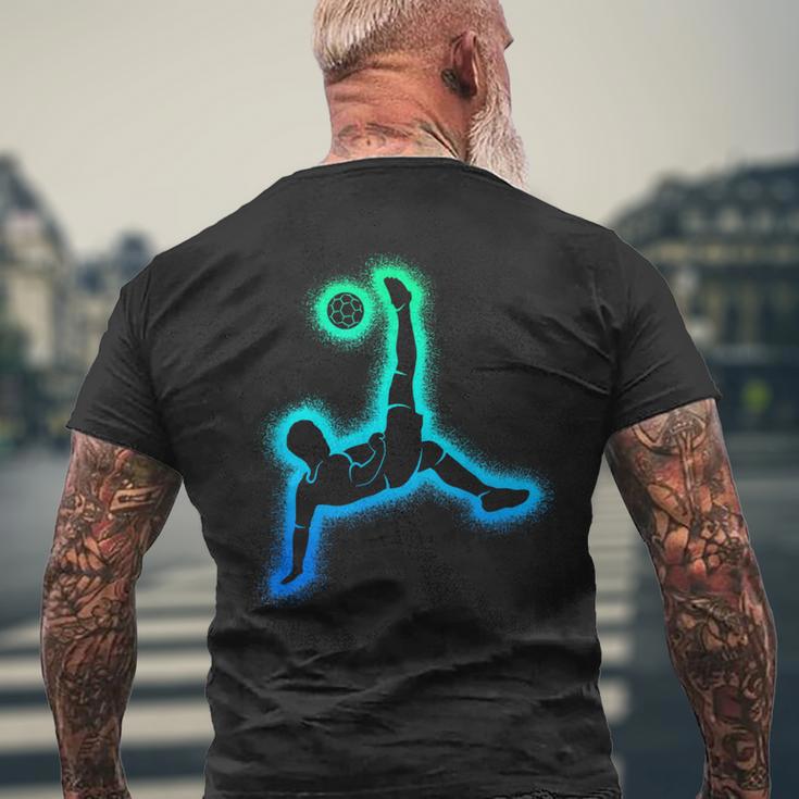 Football Children's Football Football Boys' T-Shirt mit Rückendruck Geschenke für alte Männer
