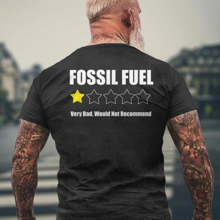 Fossil Energy T-Shirt mit Rückendruck Geschenke für alte Männer