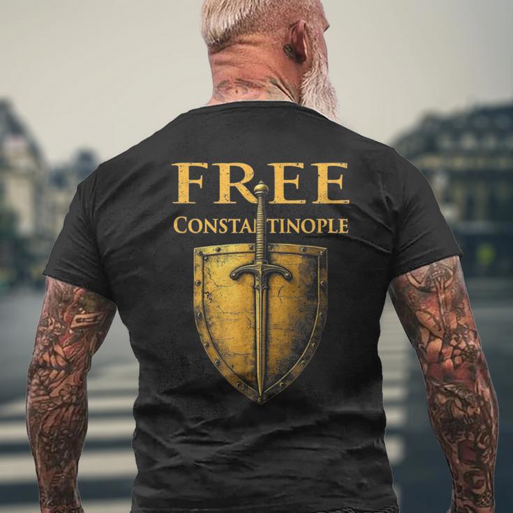 Free Constantinople T-Shirt mit Rückendruck Geschenke für alte Männer