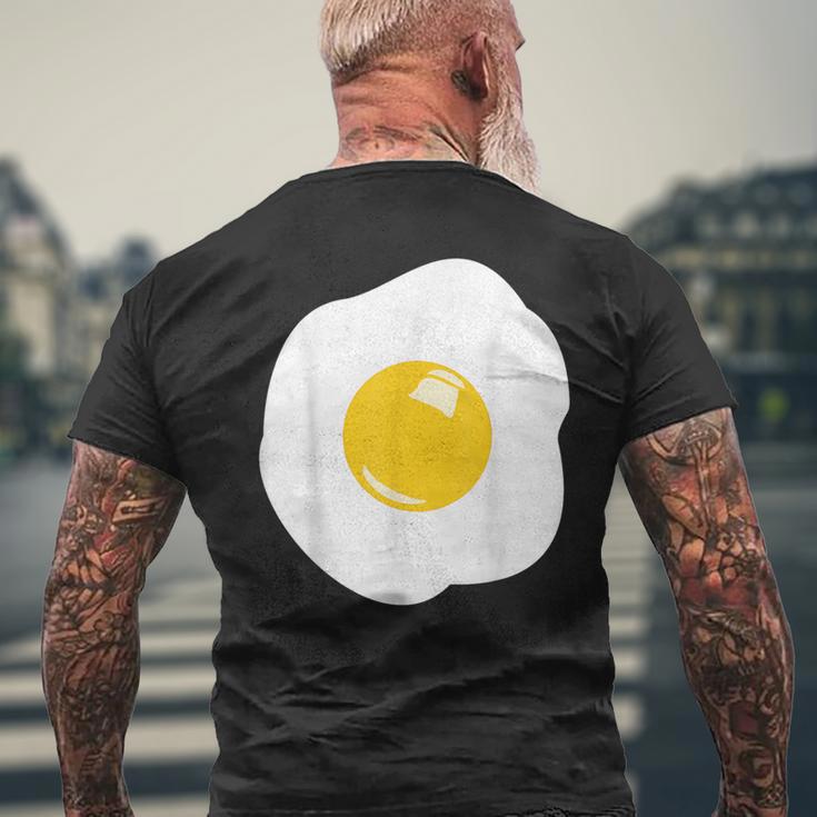 Fried Egg Eggs Costume Food Adult Child Food Carnival T-Shirt mit Rückendruck Geschenke für alte Männer