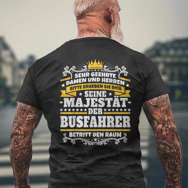 Bus Driver I Job Colleague Bus Job T-Shirt mit Rückendruck Geschenke für alte Männer