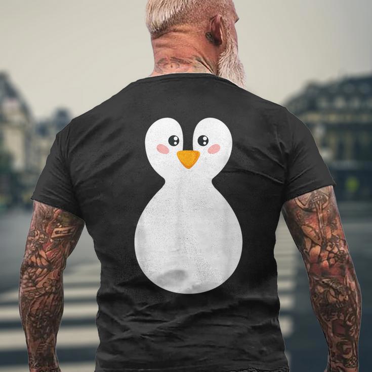 Penguin Costume Fancy Dress For Carnival T-Shirt mit Rückendruck Geschenke für alte Männer