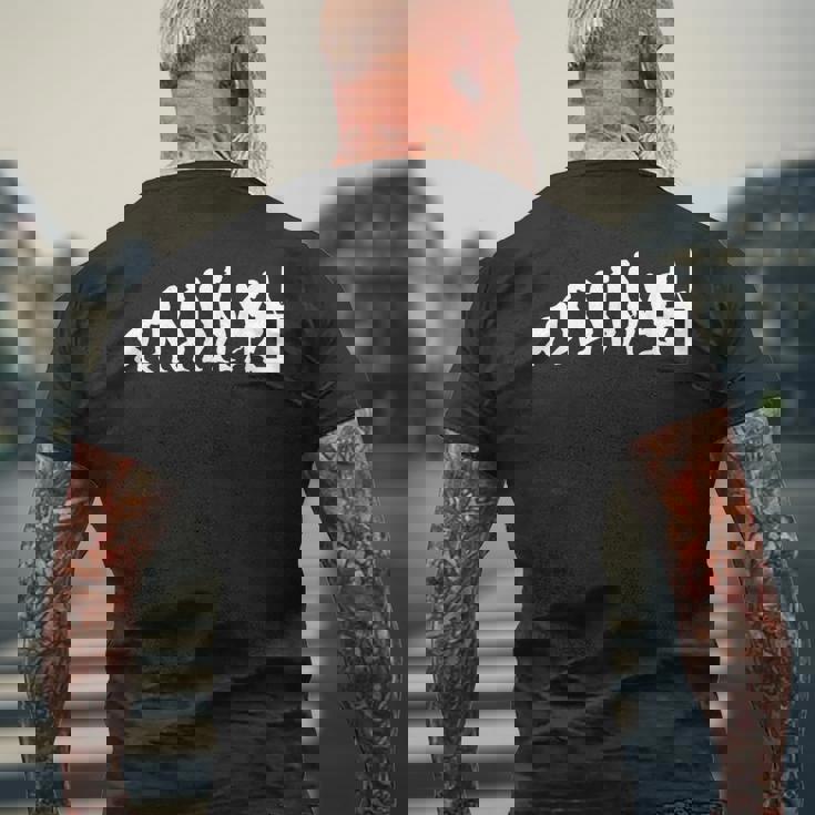 Gamer Evolution Gaming Programmer Gamer T-Shirt mit Rückendruck Geschenke für alte Männer