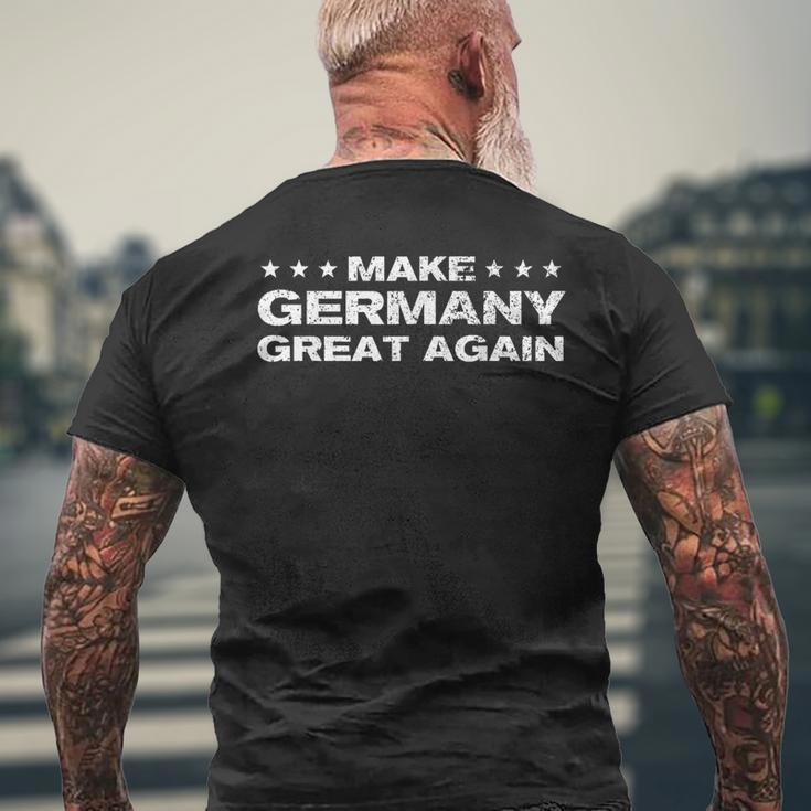 Make Germany Great Again Germany T-Shirt mit Rückendruck Geschenke für alte Männer