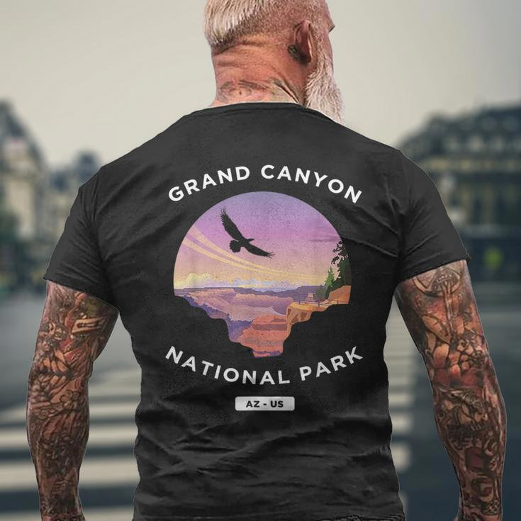 Grand Canyon Arizona Usa National Parks Travel Hiking T-Shirt mit Rückendruck Geschenke für alte Männer