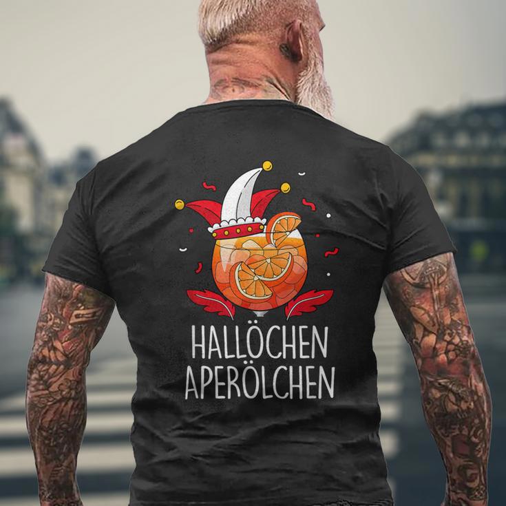 Hallöchen Aperölchen X Köln Carnival Fancy Dress Spray Costume T-Shirt mit Rückendruck Geschenke für alte Männer