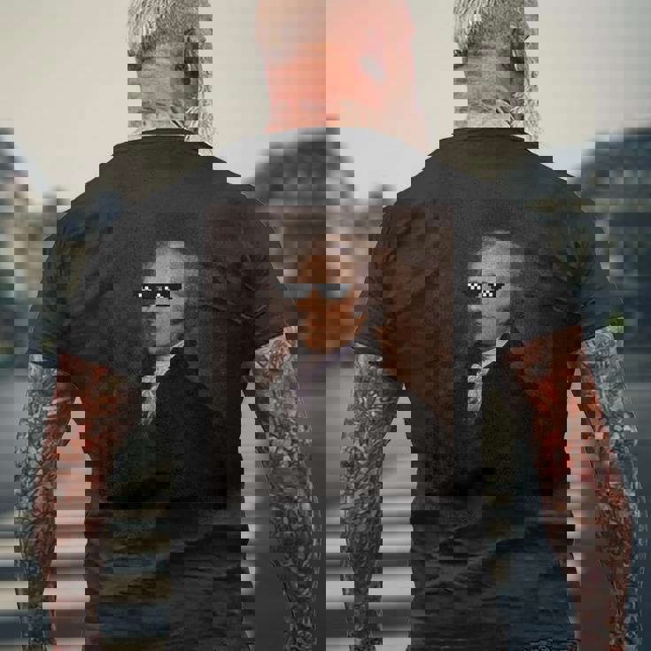 Hamilton American Sunglasses MemeShirt Men's Back Print T-Shirt Gifts for Old Men