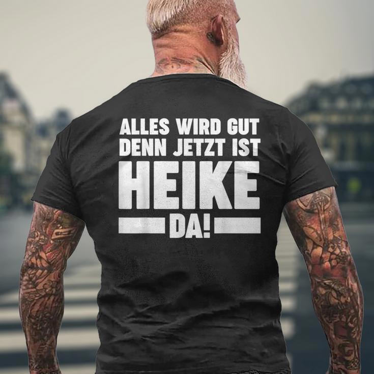 Heike T-Shirt mit Rückendruck Geschenke für alte Männer