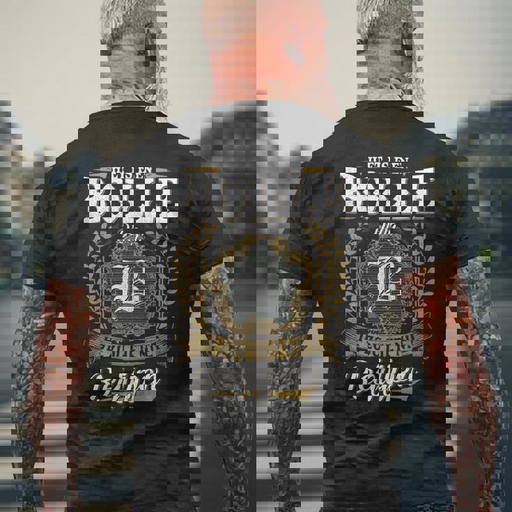 Het Is Een Bolle Ding Je Zou Het Niet Begrijpen Bolle Naam T-Shirt mit Rückendruck Geschenke für alte Männer