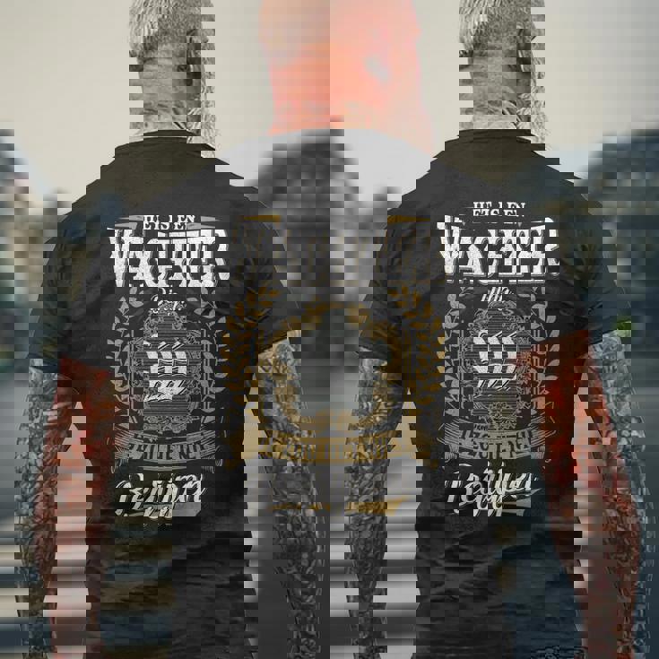 Het Is Een Wachter Ding Je Zou Het Niet Begrijpen Wachter Naam T-Shirt mit Rückendruck Geschenke für alte Männer