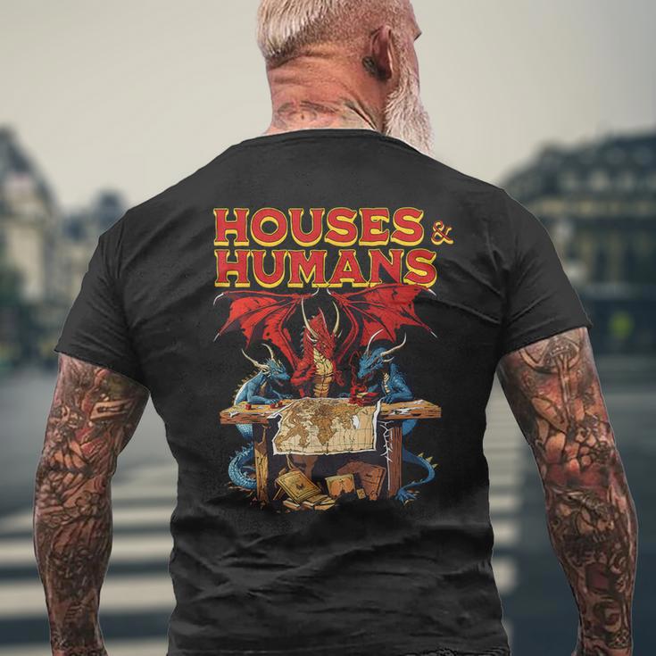 Houses And Humans Gamer Gamingintage Retro 90S T-Shirt mit Rückendruck Geschenke für alte Männer