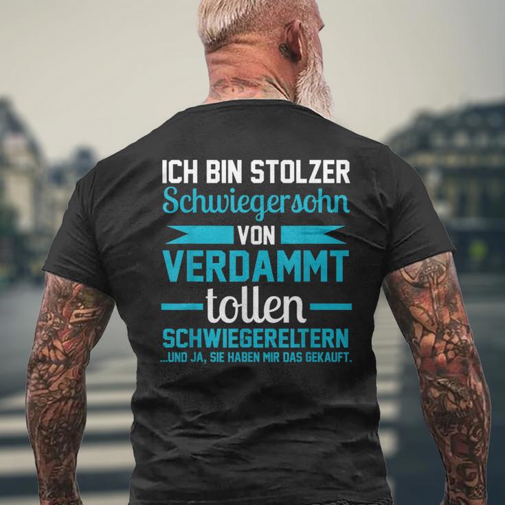 Ich Bin Stolzer Schlagereltern Ich Bin Stolzer Schlager T-Shirt mit Rückendruck Geschenke für alte Männer