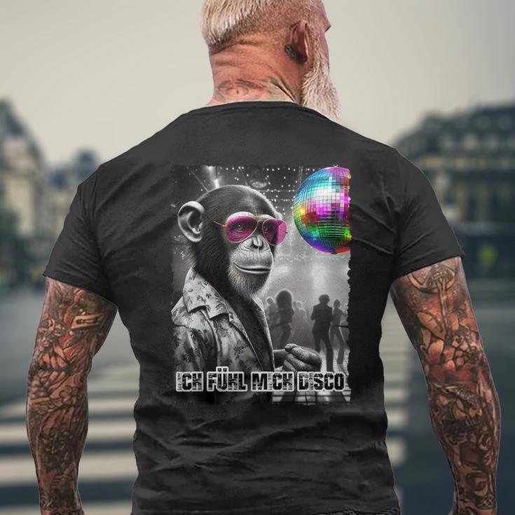 Ich Fühl Mich Fühl Mich Disco Ball T-Shirt mit Rückendruck Geschenke für alte Männer