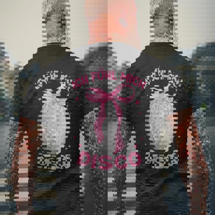 Ich Fühl Mich Disco Party T-Shirt mit Rückendruck Geschenke für alte Männer