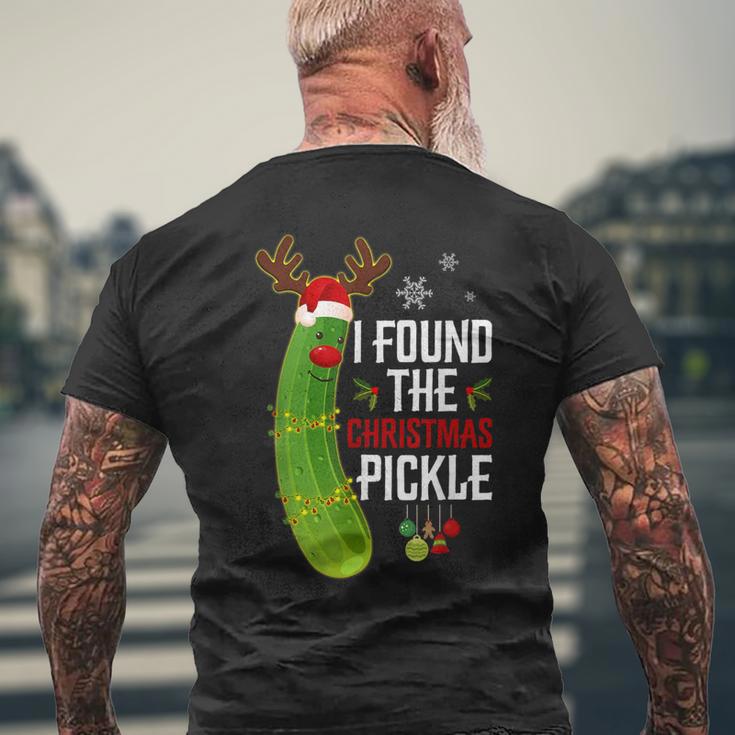 Ich Habe Die Weihnachtsgurke Finden T-Shirt mit Rückendruck Geschenke für alte Männer