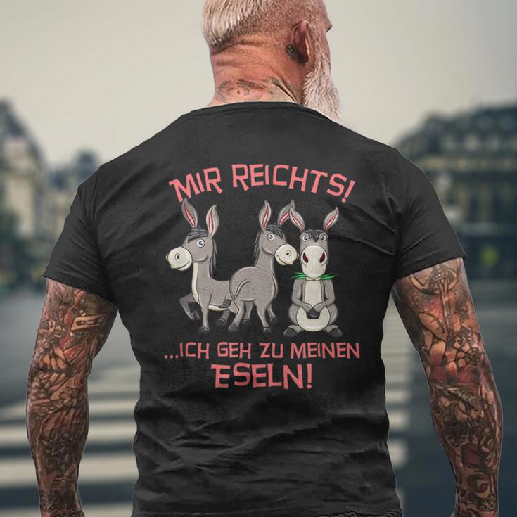 Ich Reichts Ich Geh Zu Meine Donsel T-Shirt mit Rückendruck Geschenke für alte Männer