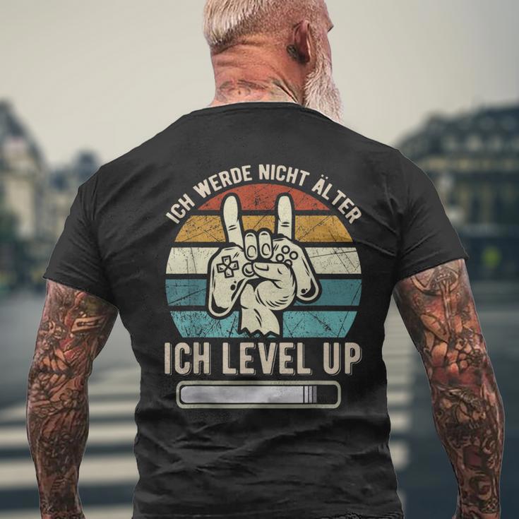 Ich Werde Nicht ÄlderIch Level' Up Birthday Game T-Shirt mit Rückendruck Geschenke für alte Männer