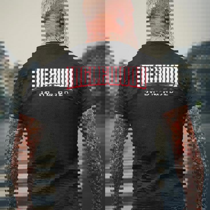Inglewood Born And Bred Californiaille Natale Californie État D'origine T-shirt imprimé au dos Cadeaux pour les vieillards