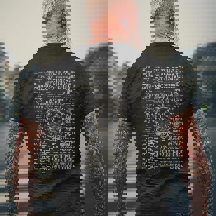 It's A Christmas Thing Christmas Name Men's T-shirt Back Print Gifts for Old Men