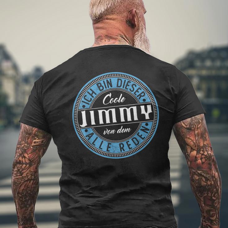 Jimmy Ich Bin Dieser Cooler Jimmy T-Shirt mit Rückendruck Geschenke für alte Männer