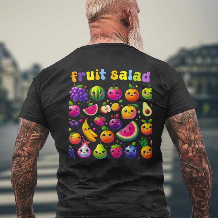Jolie Salade De Fruits Et Bon Été T-shirt imprimé au dos Cadeaux pour les vieillards