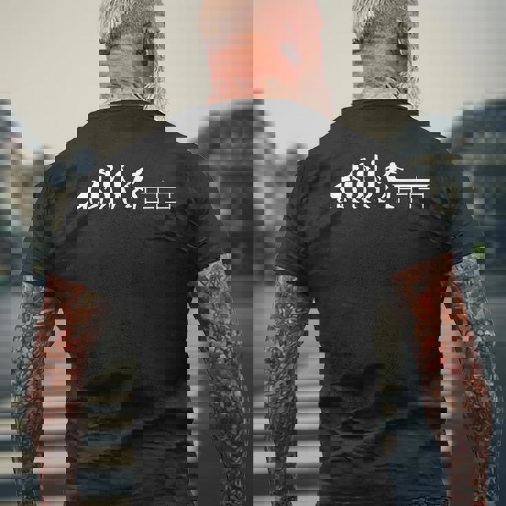 Joueur De Tennis De Table Athlète De Ping-Pong Evolution T-shirt imprimé au dos Cadeaux pour les vieillards