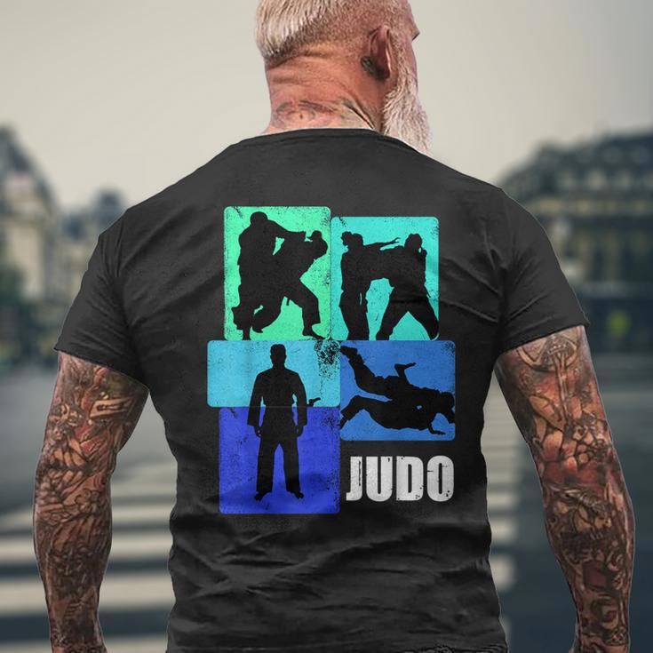 Judo Clothing For Judoka Gear Judo T-Shirt mit Rückendruck Geschenke für alte Männer