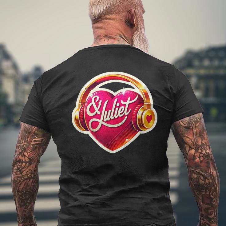 Juliet Music Theatre Heart Musicals T-Shirt mit Rückendruck Geschenke für alte Männer