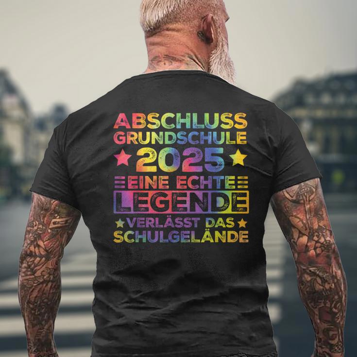 Legendeerlässt Schulgelände Abschluss Grundschule 2025 T-Shirt mit Rückendruck Geschenke für alte Männer