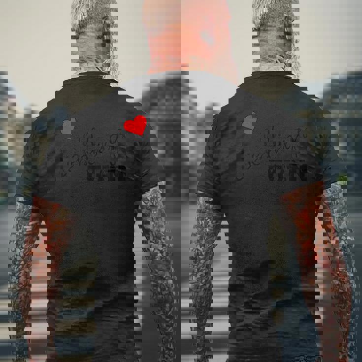 Lieblingsmann Geschenk Freund Mann Partner Liebe Beziehung T-Shirt mit Rückendruck Geschenke für alte Männer