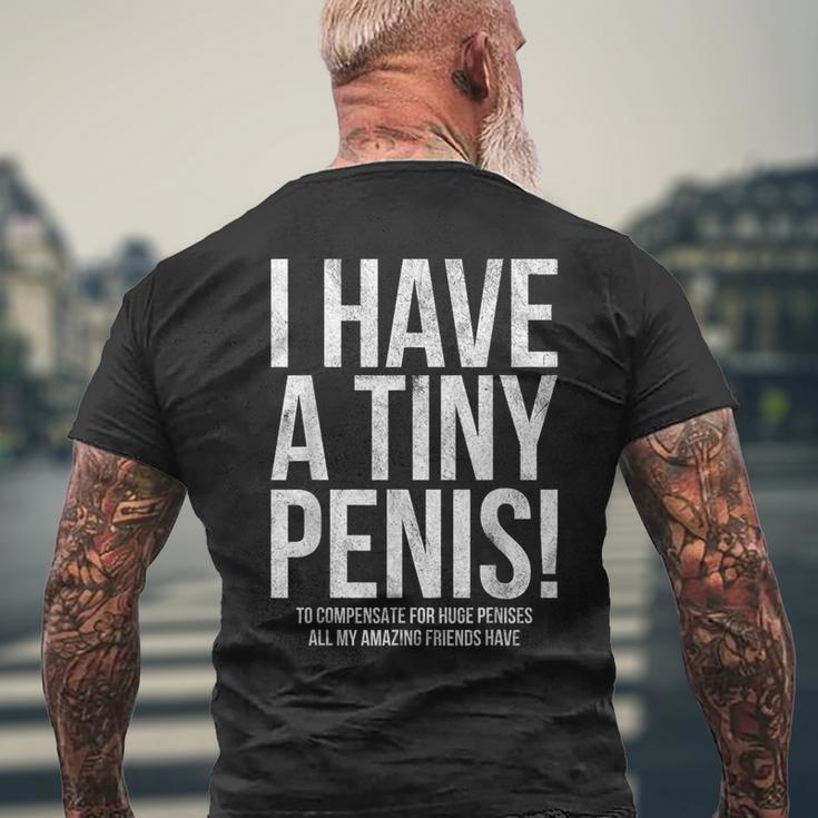 I Have A Little Offensive T-Shirt mit Rückendruck Geschenke für alte Männer