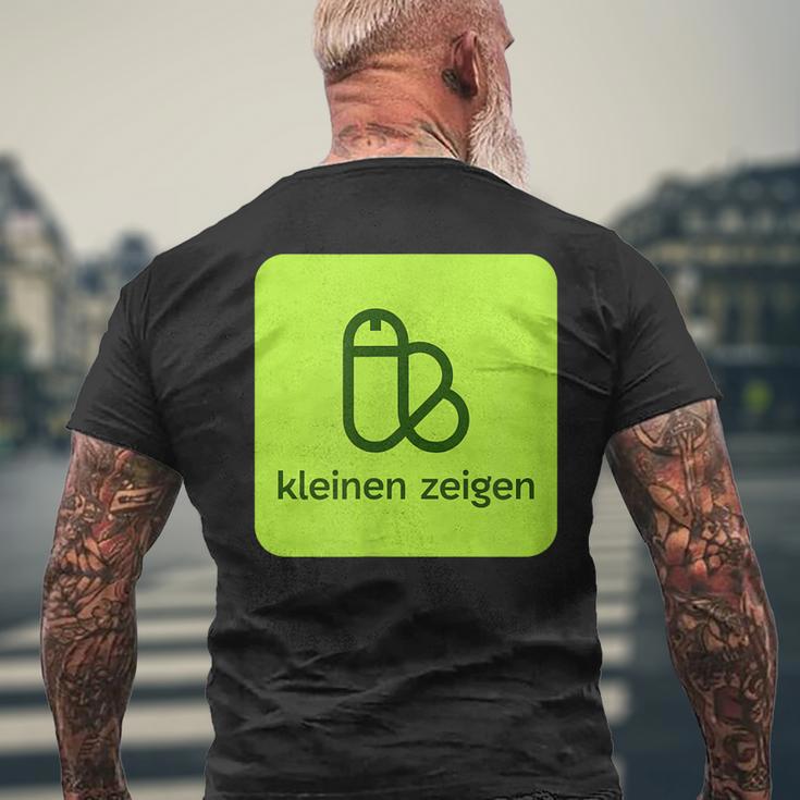 Little Show Satire Motif T-Shirt mit Rückendruck Geschenke für alte Männer